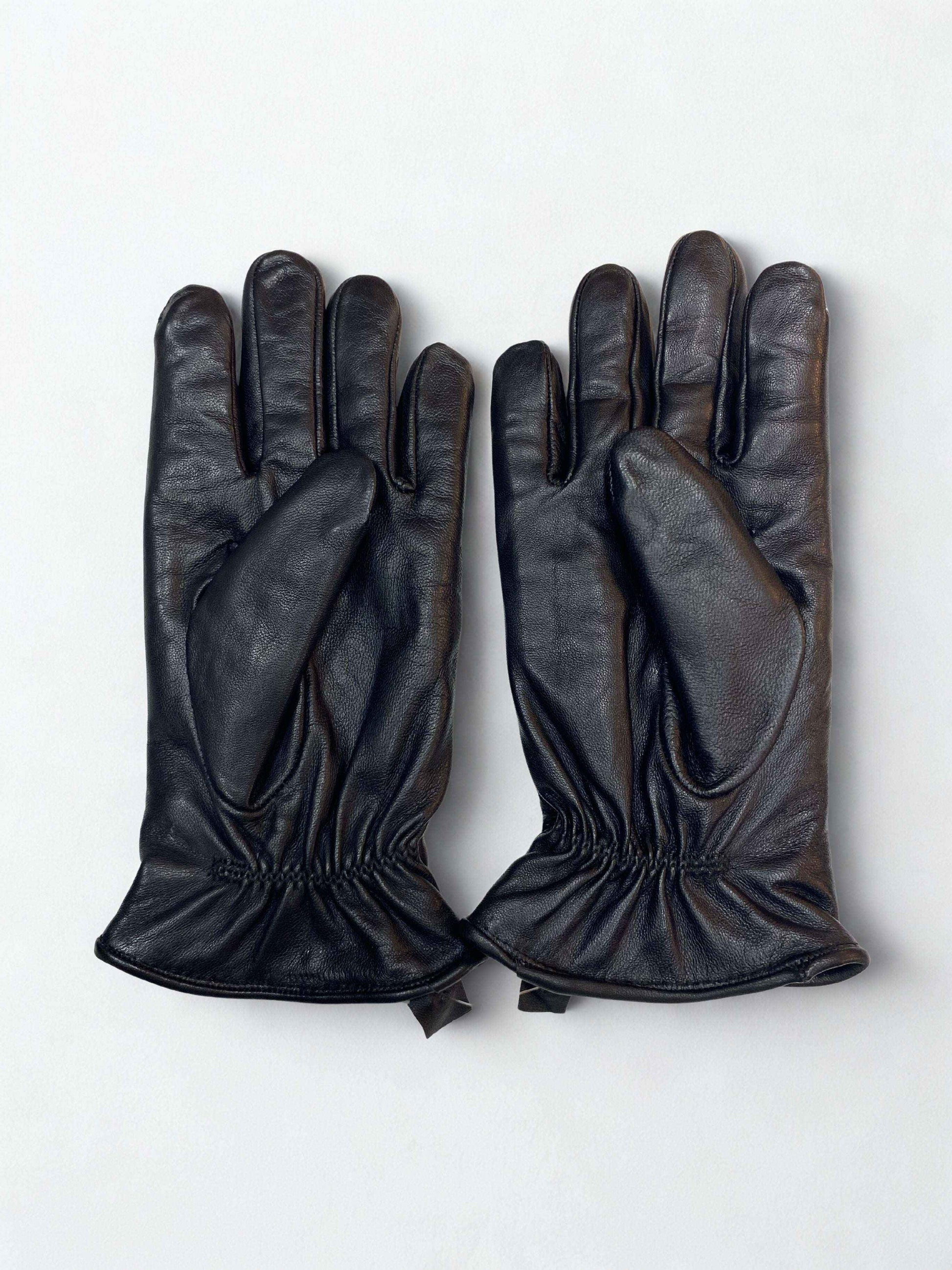 Deri Eldiven|Yünlü İç Astar|Erkek|Kuzu Derisi