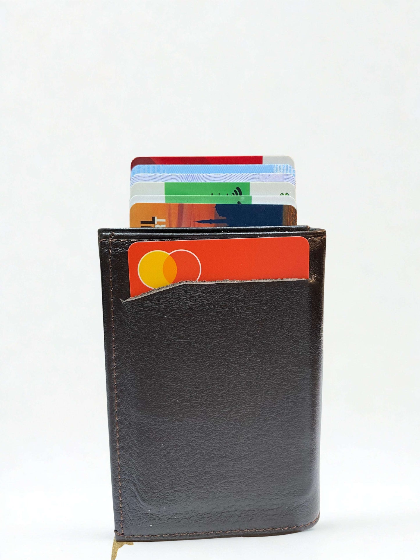 Deri Mekanizmalı Kartlık|Kuzu Derisi|RFID Koruma