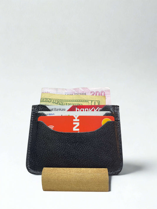 Deri Kartlık|Kuzu Derisi|6 Kart Kapasiteli