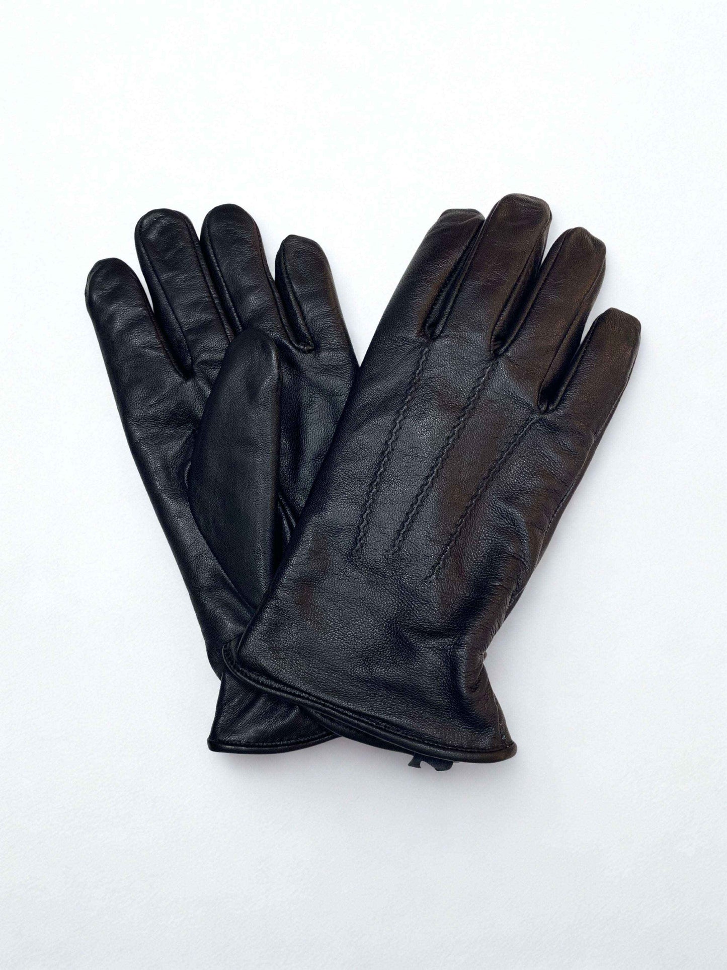 Deri Eldiven|Yünlü İç Astar|Erkek|Kuzu Derisi