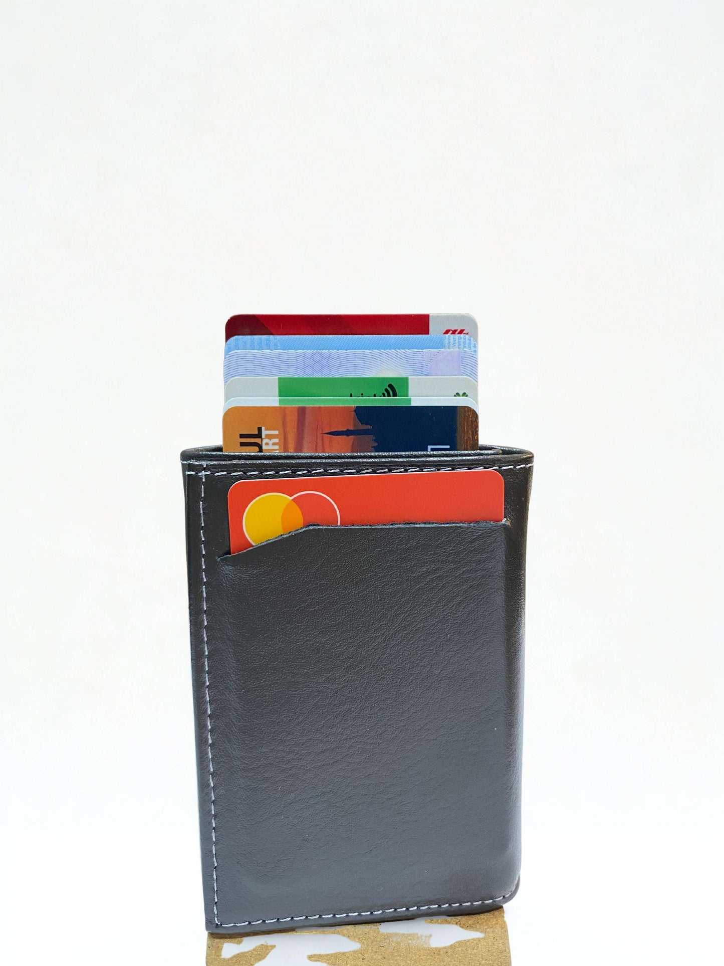 Deri Mekanizmalı Kartlık|Kuzu Derisi|RFID Koruma