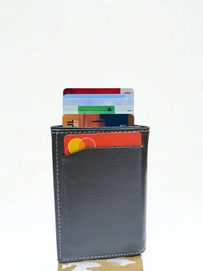 Deri Mekanizmalı Kartlık|Kuzu Derisi|RFID Koruma