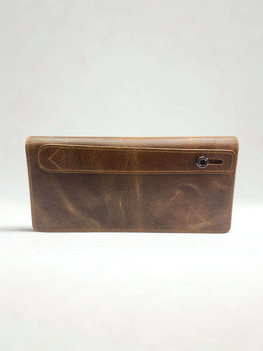 Greyz Deri Cüzdan|Nakit ve Kart Bölmeleri|El Tutmaçlı|Mıknatıslı