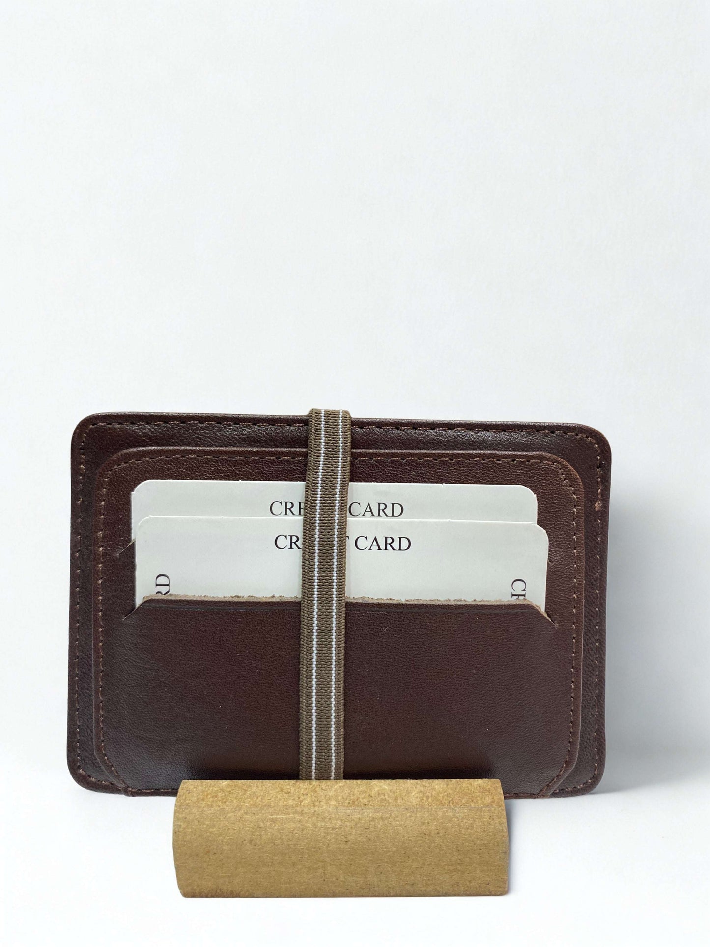 Deri Kartlık|8 Kart+1 Kimlik Kapasiteli|Lastikli