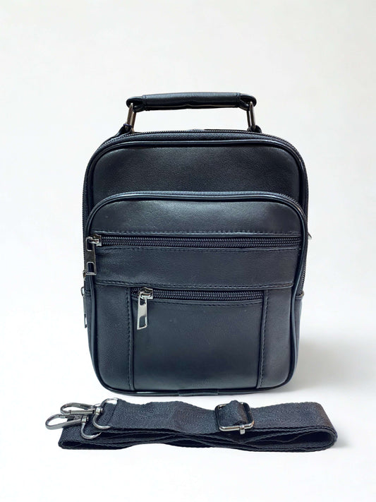 Portföy Çanta|Orta Boy|Dik Model|Kasalı|Çok Bölmeli|Siyah|Omuzdan Asmalı