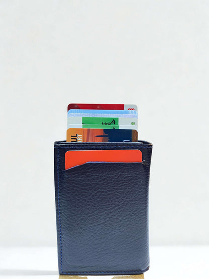 Deri Mekanizmalı Kartlık|Kuzu Derisi|RFID Koruma