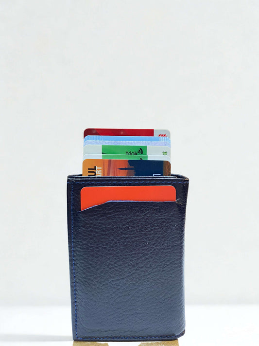 Deri Mekanizmalı Kartlık|Kuzu Derisi|RFID Koruma